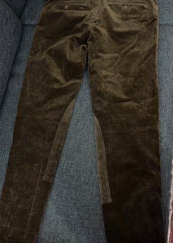 Orjinal talih lauren fitilli kadıfe binici pantalon - Görsel 4