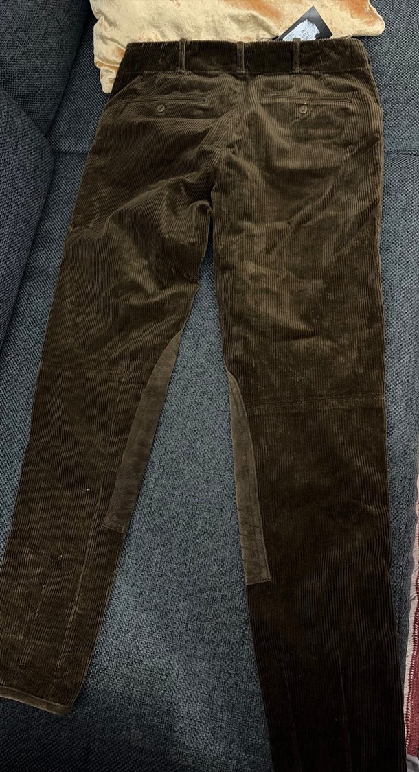 Orjinal talih lauren fitilli kadıfe binici pantalon - Görsel 4