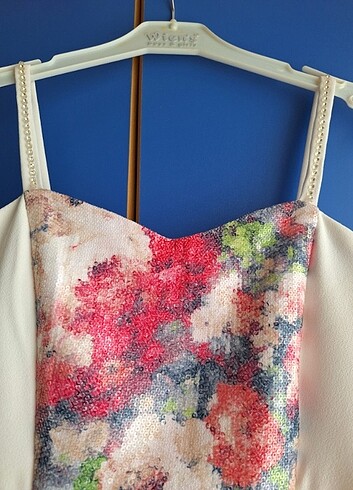 12 yaş etekleri tül uzun abiye - Görsel 7