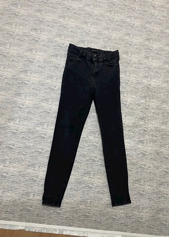 LCW JEANS Kadın Gri Dar Kesim Kot Pantolon