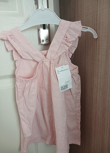 6-9 Ay Beden H&M 6-9 ay bebek elbisesi