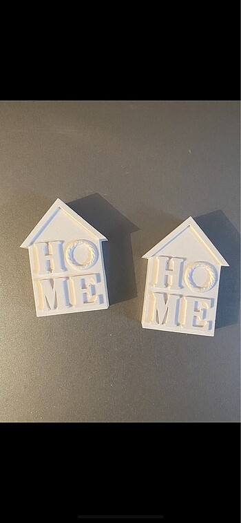 Ham obje HOME yazılı ev