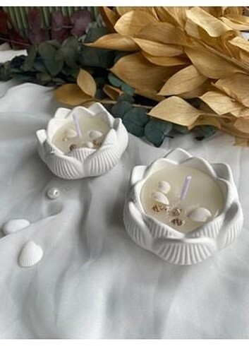 30 adet Lotus Mum Hediyelik Düğün Nişan Hediyesi 