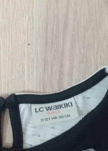 Kız Çocuk Siyah Beyaz Gösterişli Elbise - Görsel 4