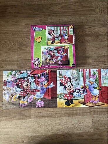  Beden Minnie Mouse ve Days Puzzle