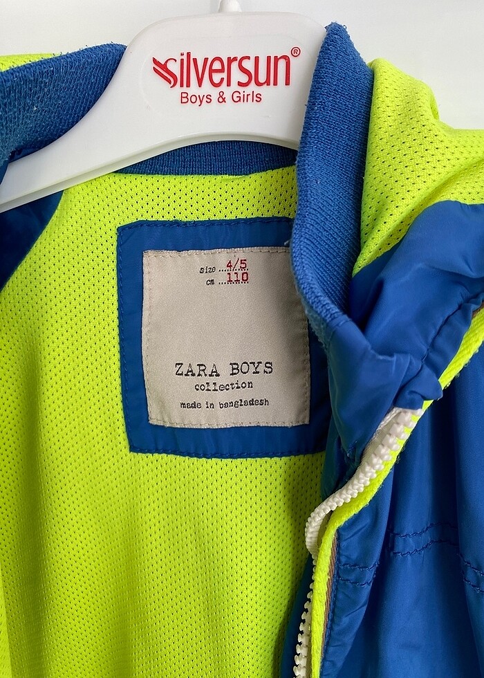 Zara marka yağmurluk - Görsel 4