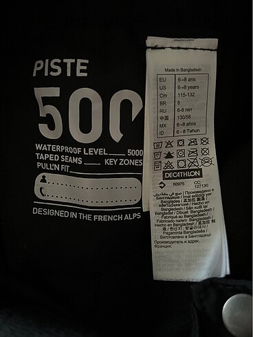 Çocuk kayak pantolonu 6-8 yaş - Görsel 7