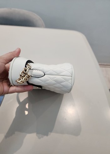 Nine West Beyaz Deri Kadın Omuz Çantası - Görsel 5