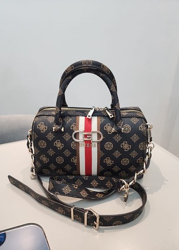 Kahverengi Baskılı Kadın Omuz Çantası - Görsel 2