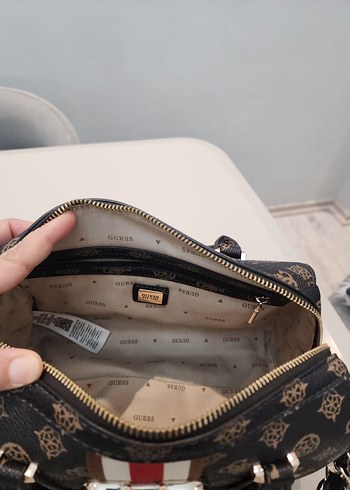 Kahverengi Baskılı Kadın Omuz Çantası - Görsel 5