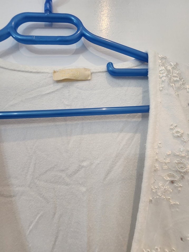 Bohem Uzun Kollu Hamile Bluzu - Görsel 4