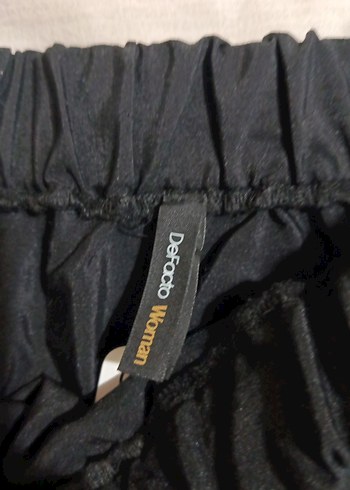 Volanlı Siyah Uzun Etek - Görsel 3