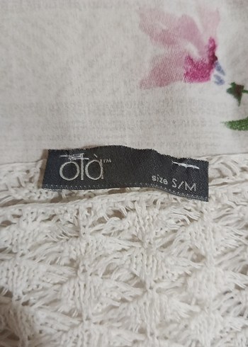 Dantel Detaylı Bohem Kadın Triko Şal - Görsel 3