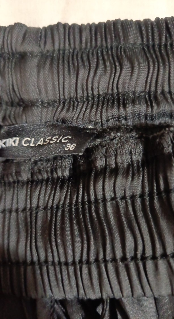 Kadın Siyah Piliseli Uzun Etek - Görsel 4