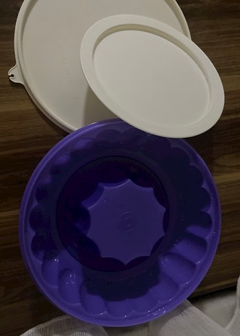 Beden Tupperware Mor Prenses Taç Kabı