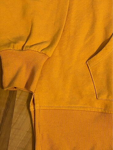 Hardal sarısı sweatshirt