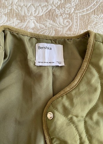 Kadın Haki Düğmeli Rahat Ceket - Görsel 2