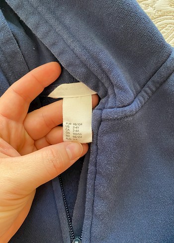 Kapüşonlu Gri Fermuarlı Erkek Sweatshirt - Görsel 4