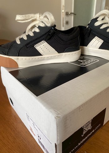 Çocuk Siyah Günlük Spor Ayakkabı - Görsel 2