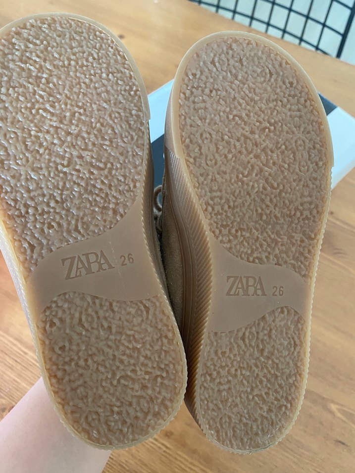 Bej Süet Erkek Çocuk Özel Gün Ayakkabısı - Görsel 4