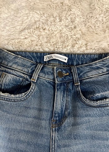 Kadın Mavi Denim Jean - Görsel 3