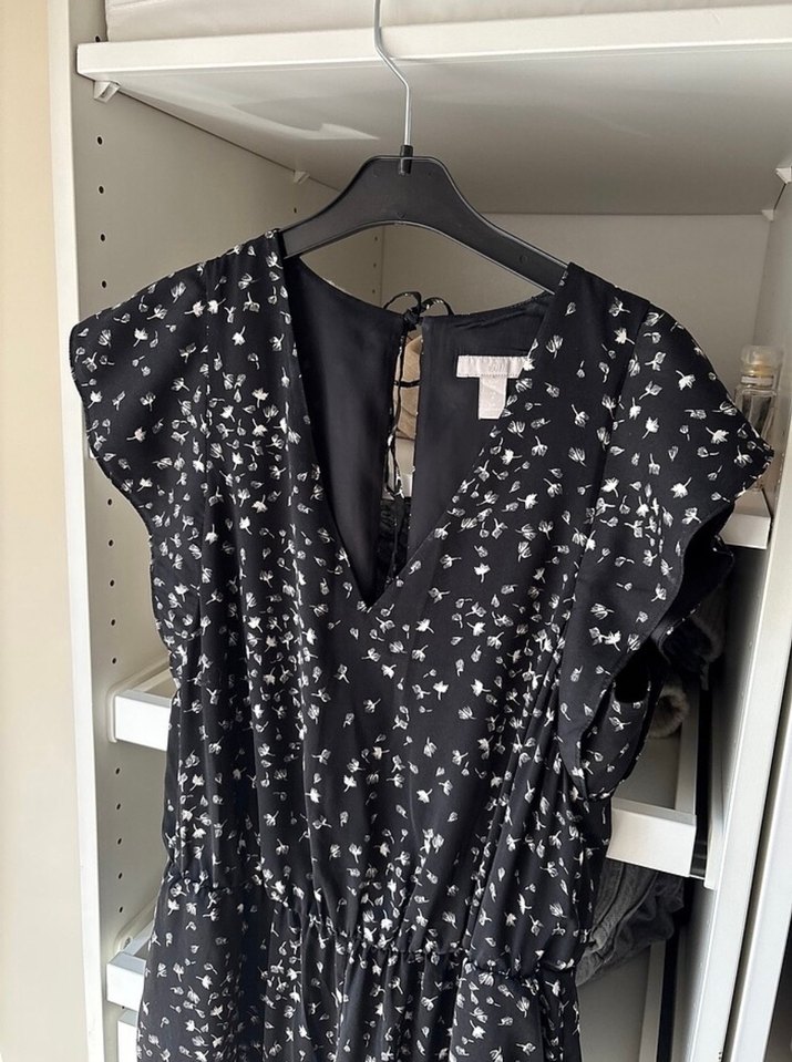 Kadın Siyah Bağlamalı Uzun Tulum - Görsel 3