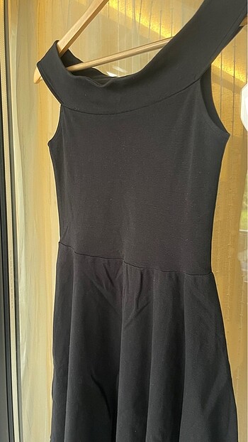 Mudo Mudo Collection Siyah Midi Elbise