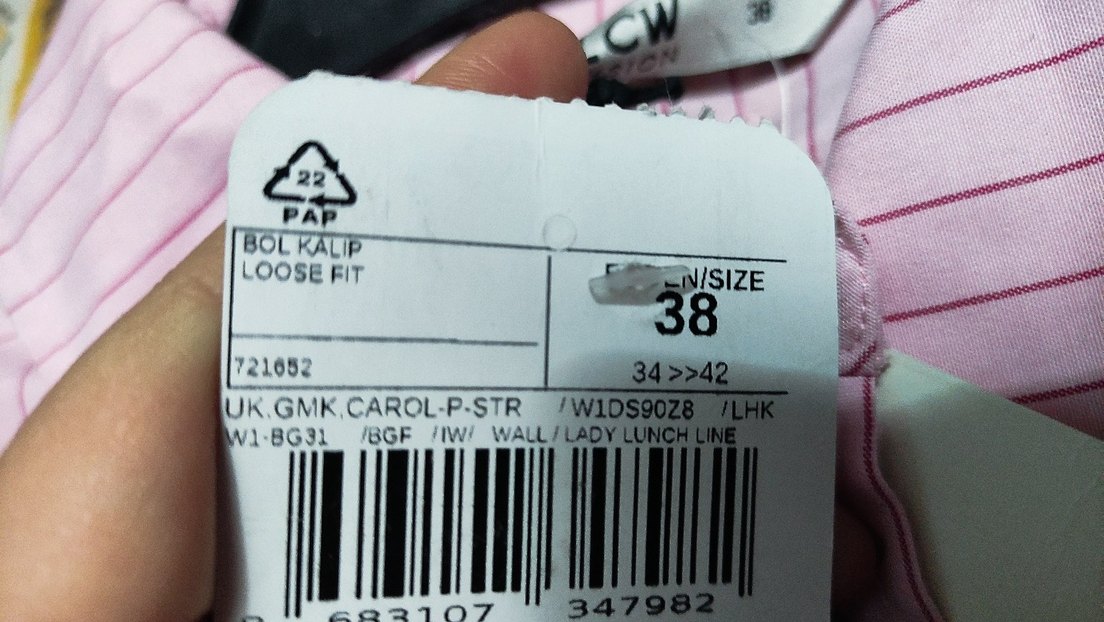 Kadın Pembe Gömlek - Görsel 4