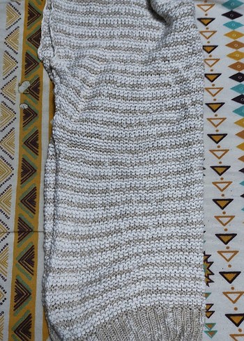 Gri Bohem Süveter - Görsel 3