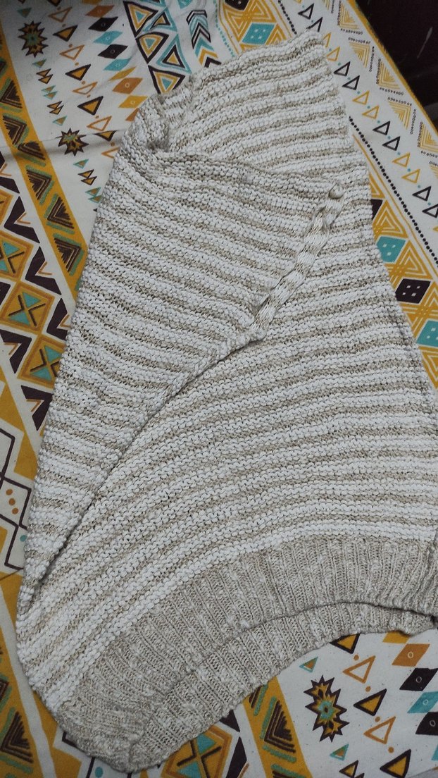 Gri Bohem Süveter - Görsel 2