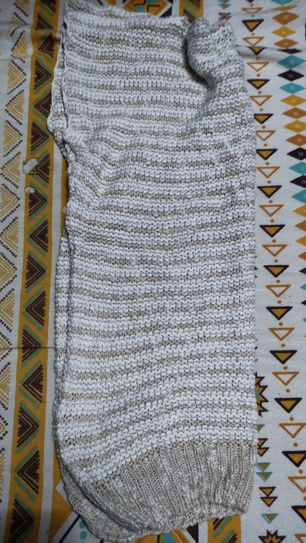 Gri Bohem Süveter - Görsel 3