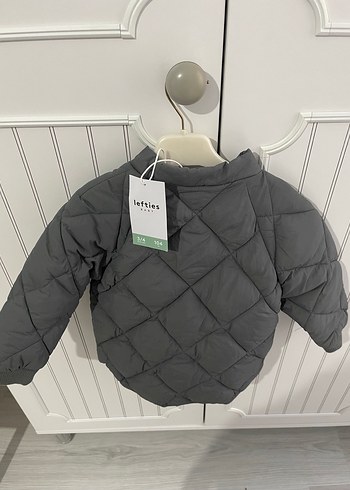 Diğer Düğmeli Gri Erkek Çocuk Mont