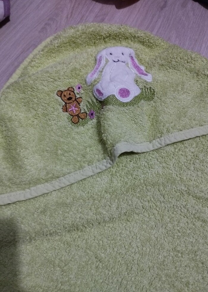 Çocuk bornoz takımı  - Görsel 2