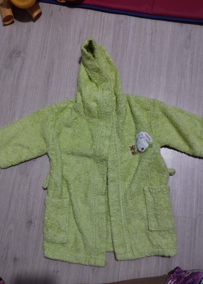 Çocuk bornoz takımı  - Görsel 3