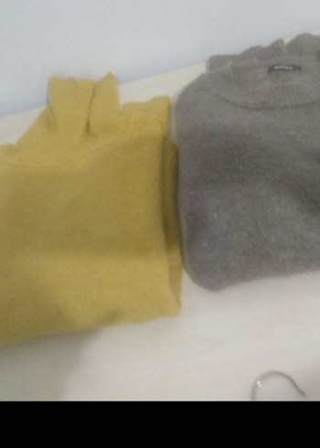 Gri Kadın Balıkçı Yaka Örgü Kazak