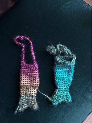 Denizkızı lipgloss çanta charmı - Görsel 4