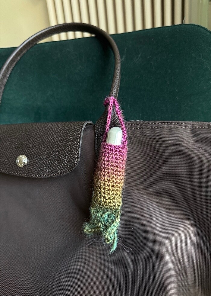 Denizkızı lipgloss çanta charmı - Görsel 2