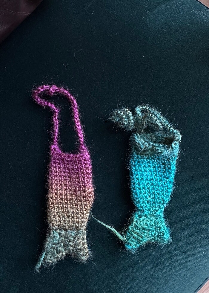 Denizkızı lipgloss çanta charmı - Görsel 4