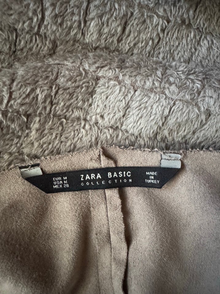 Sütlü Kahve Kadın Süet Ceket - Görsel 4