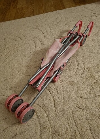 Metal Oyuncak Bebek Arabası - Görsel 3