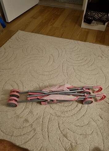 Metal Oyuncak Bebek Arabası - Görsel 4