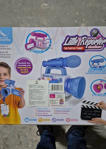 Çocuk Röportaj Oyuncak Seti - Görsel 2