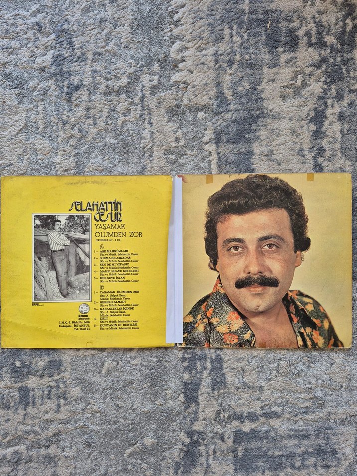 Selahattin Cesur 33 lük Plak - Görsel 2