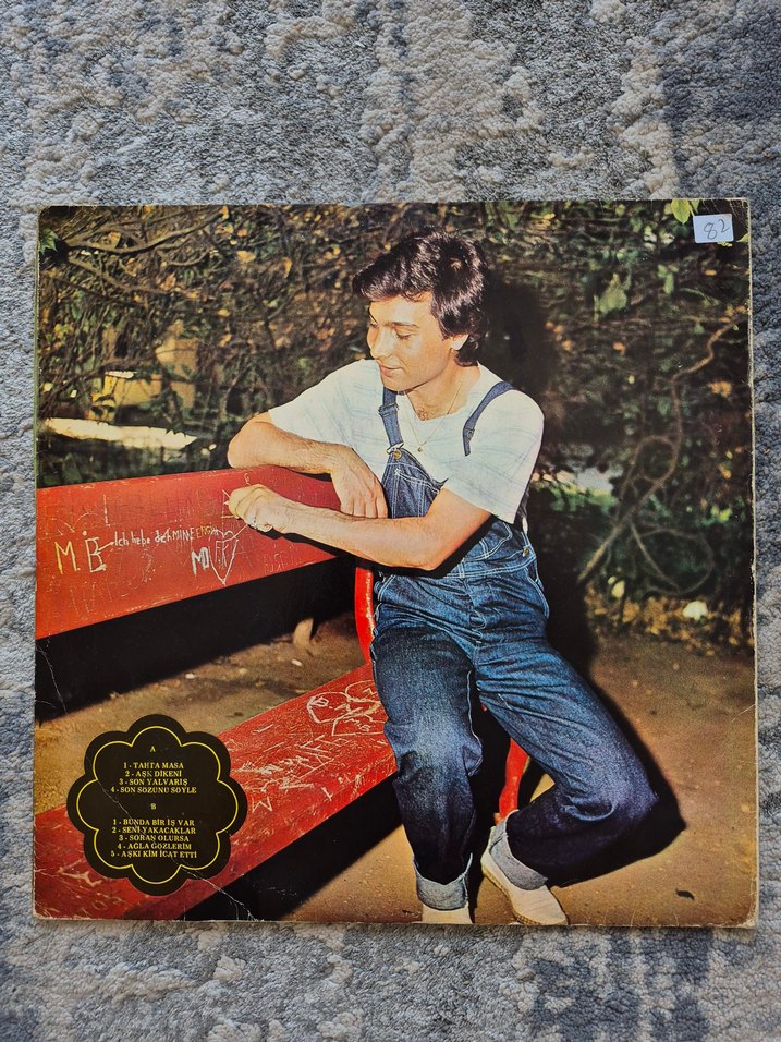 Seracettin Erman - Tahta Masa Plak - Görsel 4