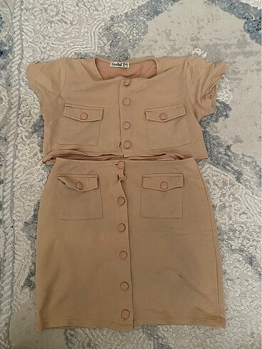 Crop etek takım