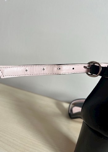 Siyah Topuklu Ayakkabı - Görsel 11