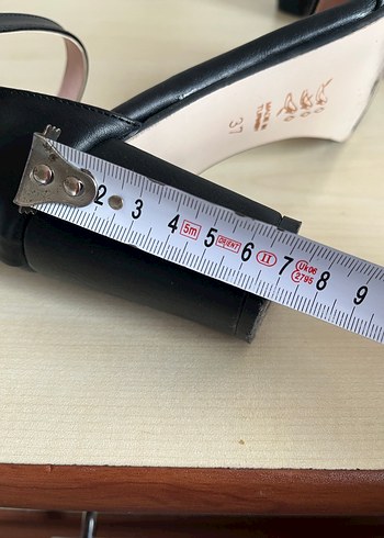 Siyah Topuklu Ayakkabı - Görsel 10