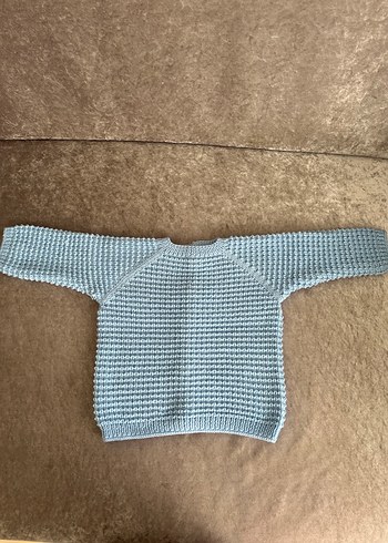 Mavi Bebek Hırkası 1-2 yaş - Görsel 6