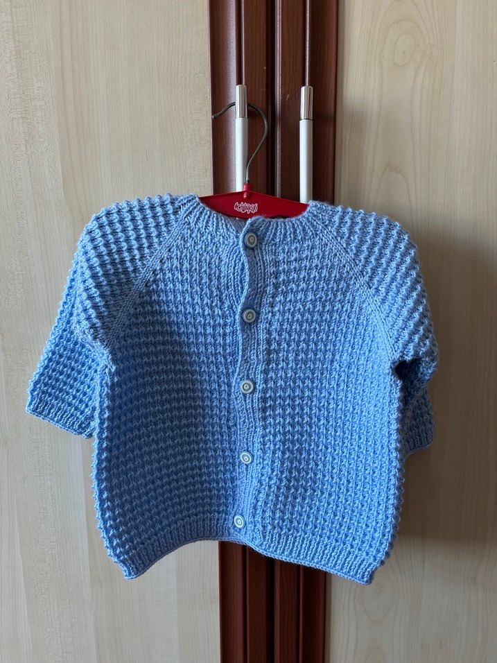 Mavi Bebek Hırkası 1-2 yaş - Görsel 2