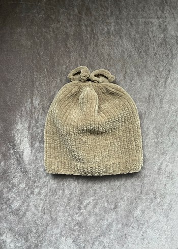 Çocuk Örgü Kadife Hırka ve Şapka Seti Sıfır - Görsel 6